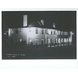 Wanaka Hotel by night