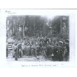 Opening of Seaward Bush Railway