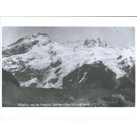 Mt. Sefton and the Footstool, Southern Alps, N.Z.