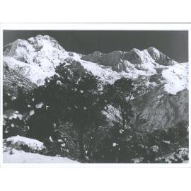 Mount Sefton and the Footstool from the Hermitage grounds