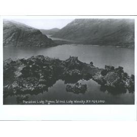 Paradise Lake, Pigeon Island, Lake Wanaka, N.Z.