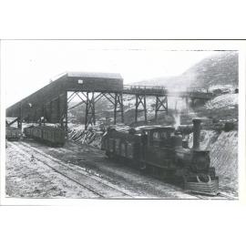 Loading trucks at the screening stage - Shag Point Coal Mine