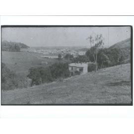 View of Wanganui from hill