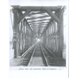 Bridge over the Wanganui River at Aramoho