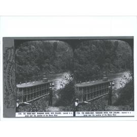 The house-boat, Wanganui River, New Zealand