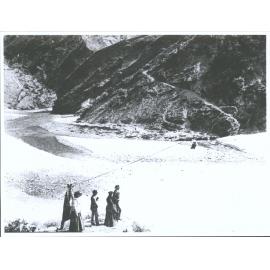 Crossing the Shotover, Wakatipu, N.Z.