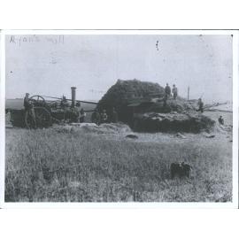 Ryan's threshing mill, Waitahuna district