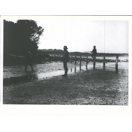 Low tide at head of Lagoon