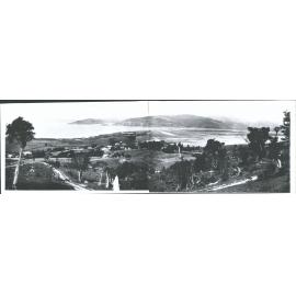 Panorama of Warrington and Blueskin Bay
