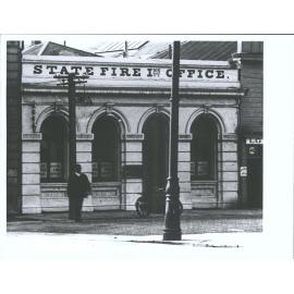 First building of the State Fire Insurance Office, Grey Street, Wellington