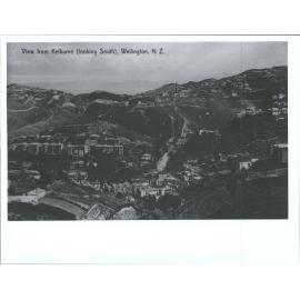 View From Kelburne (looking South), Wellington, N.Z.