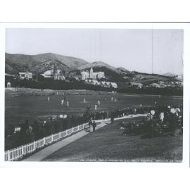 English Team vs Wellington, N.Z. Basin Reserve