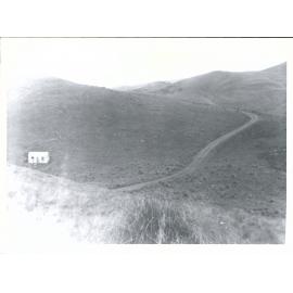 Blucher Hut, S. Road looking South