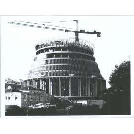 Parliament Buildings: New Beehive Structure Under Construction