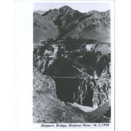 Skippers Bridge, Shotover River, N.Z.