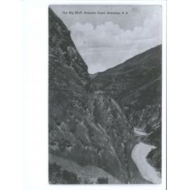 The Big Bluff, Skippers Road, Wakatipu, N.Z.