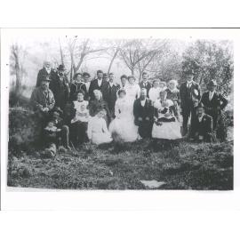 Wedding of Mr & Mrs A. Helm, Smiths Terrace, Branches Road