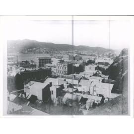 Looking toward Wellington harbour from Thorndon