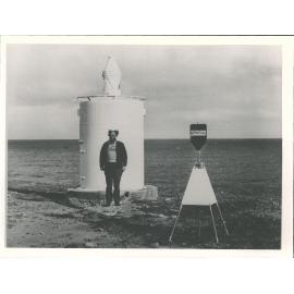 G.J. Griffiths at Slope Point, Southland