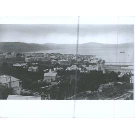 View of Wellington city and harbour from Thorndon