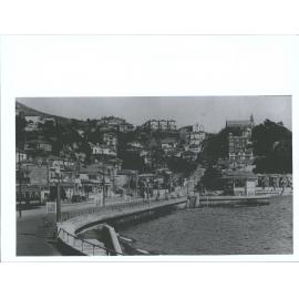 View along Oriental Parade