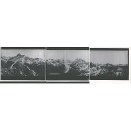 Southern Alps from Mt. Kinsey, N.Z.