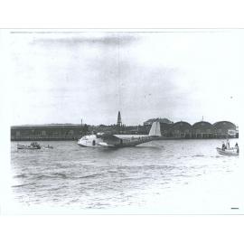 Imperial Airways G-ADUT, Otago Harbour