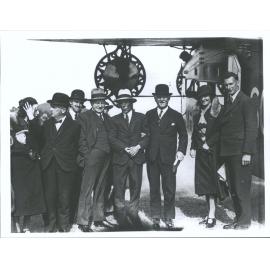 VH-USU before flight to Oamaru