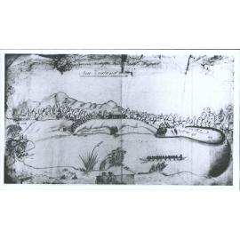 View of Tangiteroria Wesleyan Mission Station, Kaipara