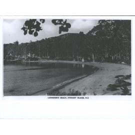 Lonneker's Beach, Stewart Island, N.Z.
