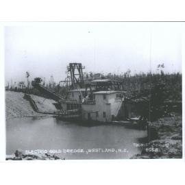 Electric Gold Dredge, Westland, N.Z.