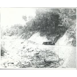 Locomotive on the Conns Creek line