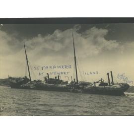 SS Tarawera at Stewart Island