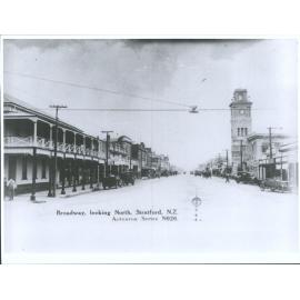 Broadway, Looking North, Stratford, N.Z.