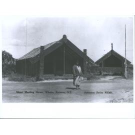 Maori Meeting House, Whakarewarewa, Rotorua, N.Z.