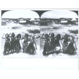 Maori Children at Whakarewarewa, New Zealand