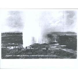 Wairoa Geyser in Action, Whakarewarewa, N.Z.