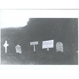 Graves on Auckland Islands