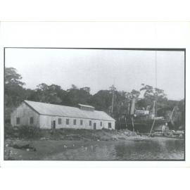 Kaipipi Ship Yard, Paterson's Inlet, Stewart Island
