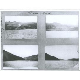 Four views of River and Dwellings at Taieri Mouth