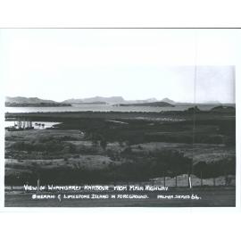 View of Whangarei Harbour from Main Highway