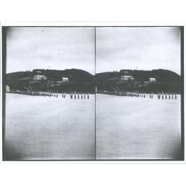 Taieri Mouth Pier and Dwellings