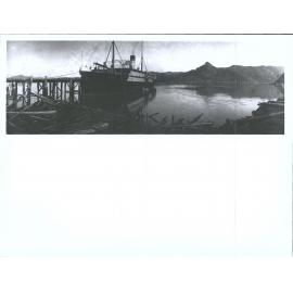 Ship "Ngapuhi" at Whangaroa Harbour
