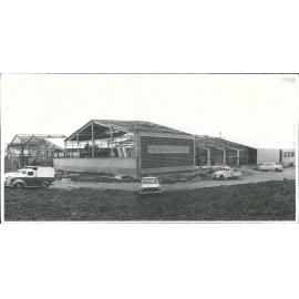Redruth (Timaru) Top-making plant under construction 1965