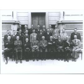 Delegates to Annual Conference of Representatives with Directors Manager, January, 1923