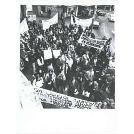 Nuclear-free New Zealand, Dunedin Protest