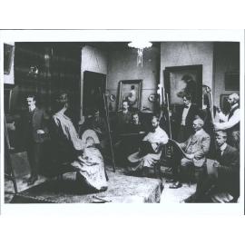 The Artists' Sketch Club, Christchurch 1906.