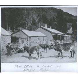 Post Office and Hotel at Arthur's Point