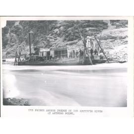 Prince Arthur Dredge on the Shotover River at Arthur's Point