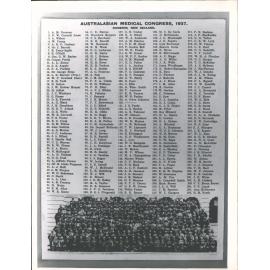 Australian Medical Congress, Dunedin, 1927